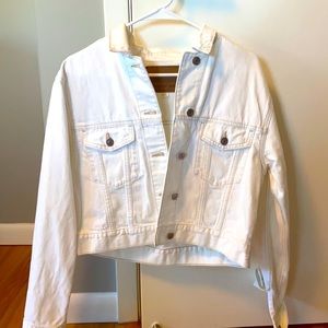 White Jean Jacket